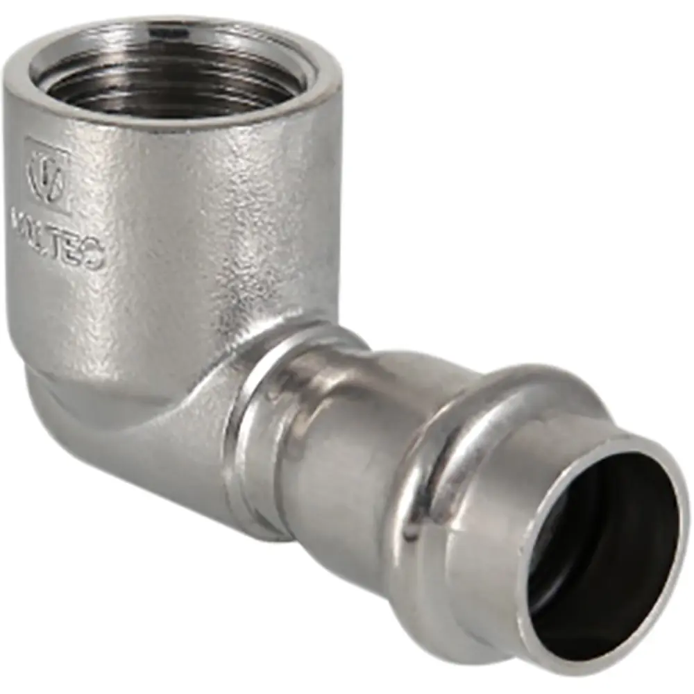 Угол комбинированный 90° Valtec 1/2"x22 мм ВР нержавеющая сталь 82563744 STLM-2014425 