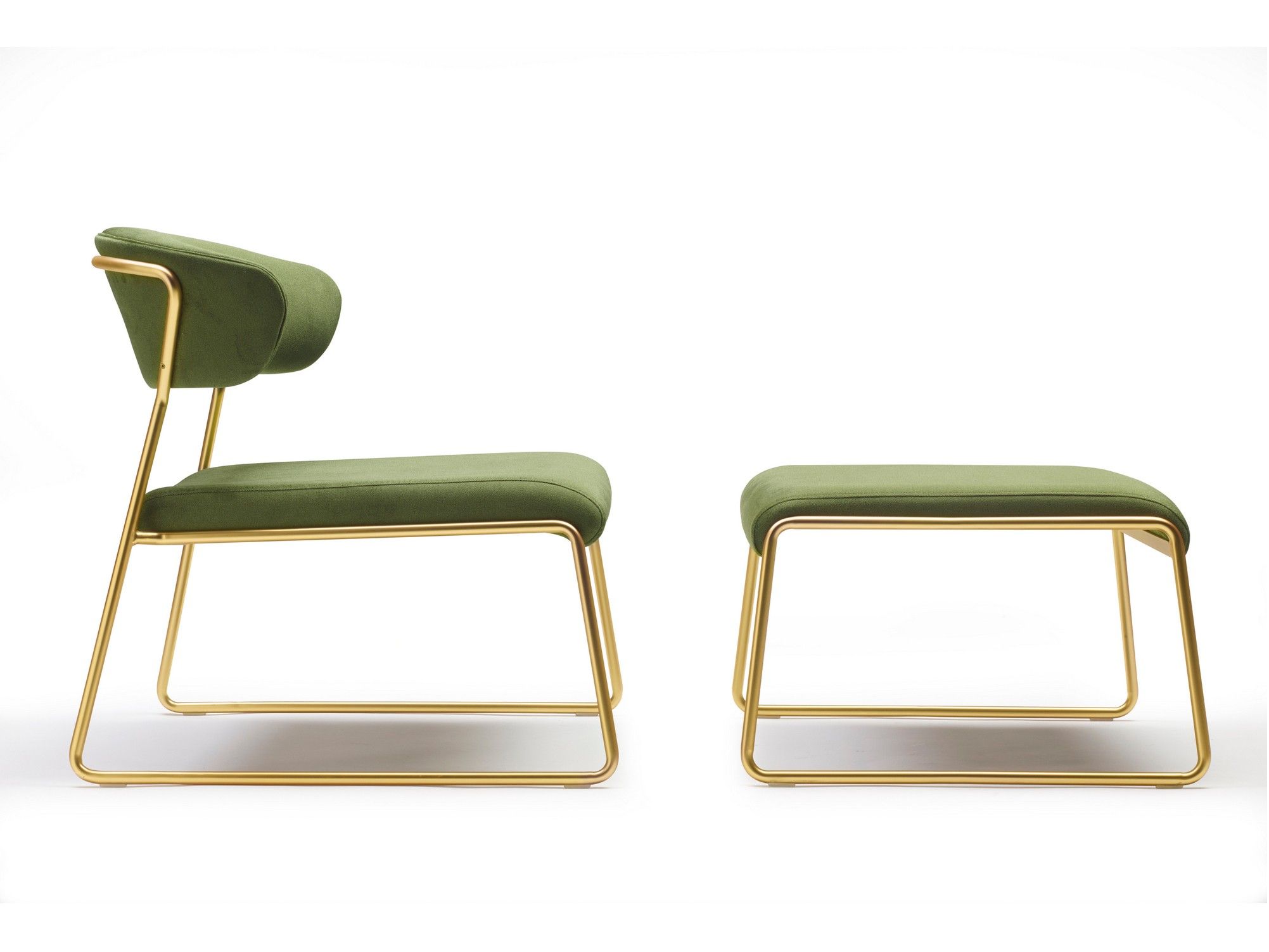 Кресло с салазками из ткани S-CAB Lisa ARCH-00149229 - Вид №3