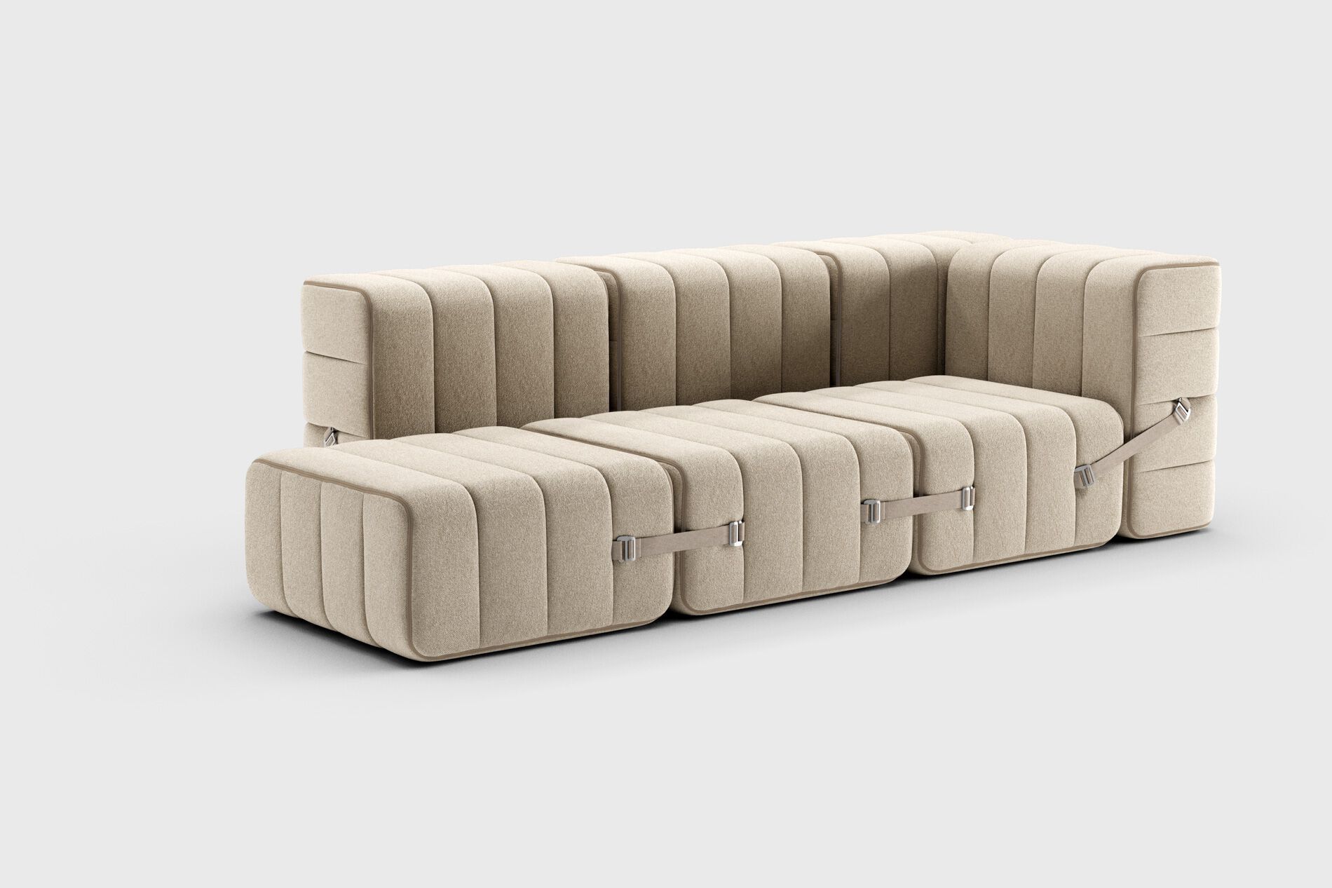 2-местный модульный тканевый диван AMBIVALENZ Curt ARCH-00014104 - Вид №44