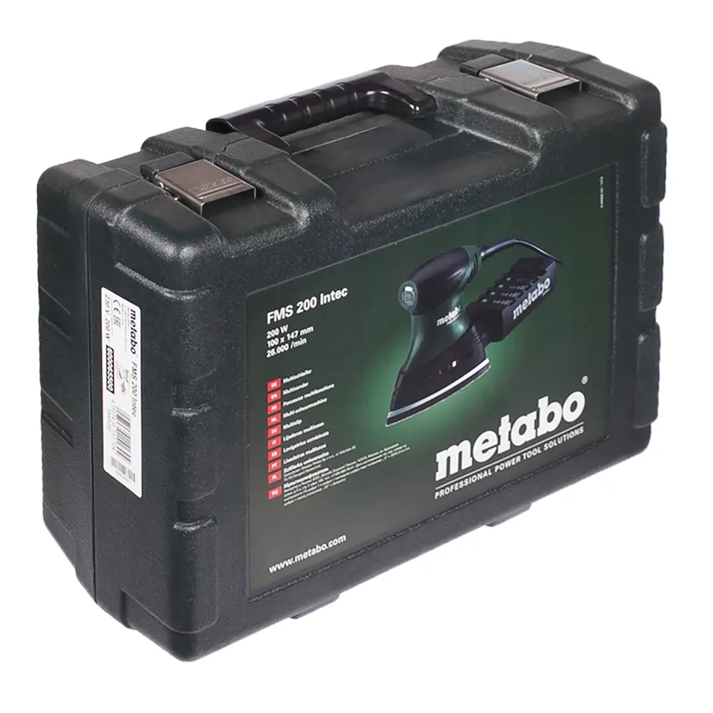 Дельташлифовальная машина Metabo FMS 200 Intec, 200 Вт 18119624 STLM-2084263  - Вид №4