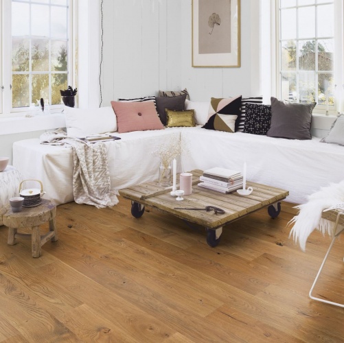 Массивная доска Boen Solid Plank Арал Antique Дуб Натур (Гладкая) 800-2220х162 мм EACBWKWD - Вид №7