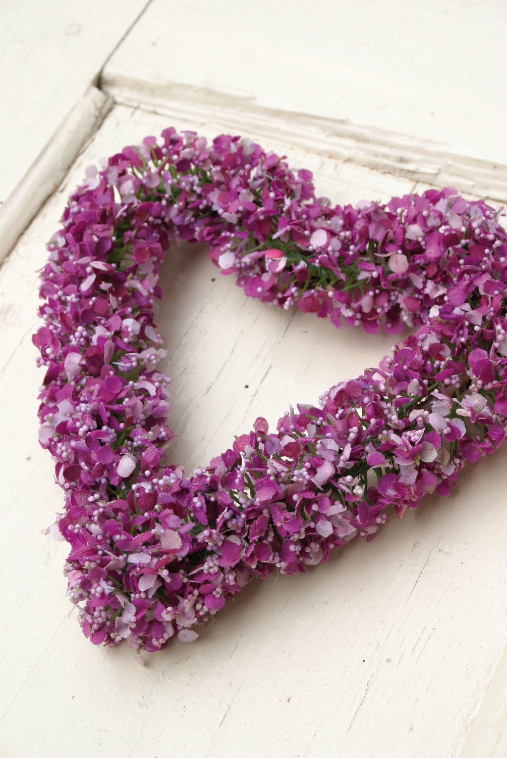 3109 227 a2 Искусственное сердце гипсофилы, Ø 19 см, светло-фиолетовый-темно-фиолетовый H-andreas 