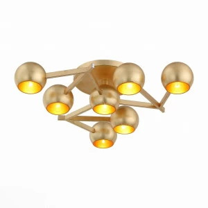 Потолочная люстра ST Luce Rottura SL853.202.07 ST LUCE ДИЗАЙНЕРСКИЕ, ROTTURA GOLD 109085 Золотой