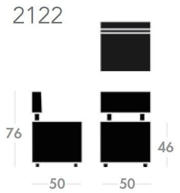 Sedex Модульная скамейка из экокожи Ringo sun-id-1369459 - Вид №5