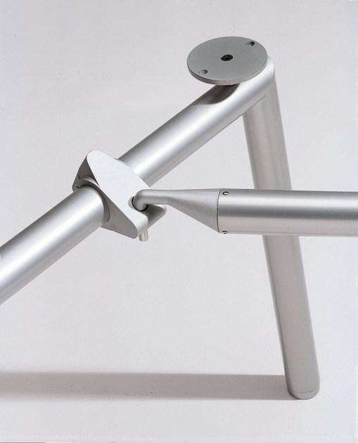 NEWTOM by Ultom Стол угловой стеклянный с ящиками Isotta sun-id-1399484 - Вид №1