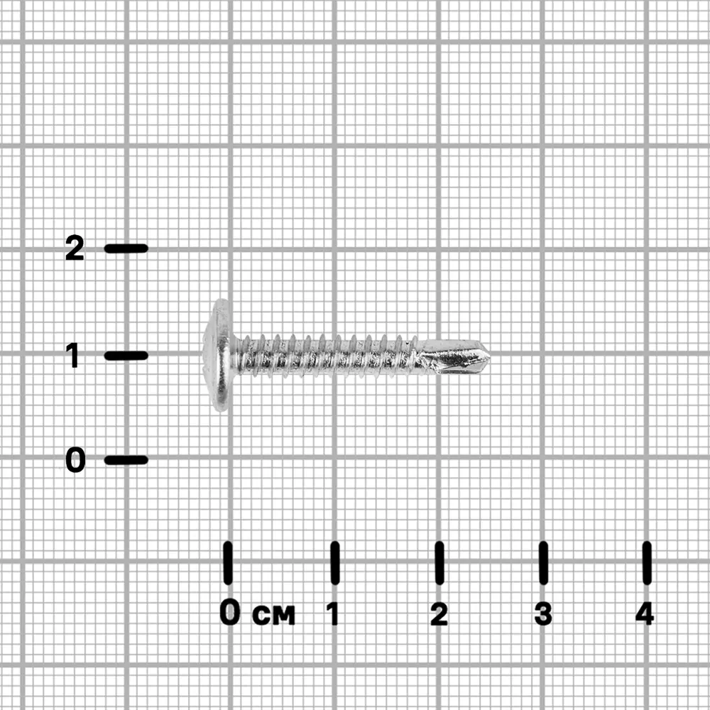 Саморезы Standers с пресс-шайбой 4.2x25 мм для дерева и металла 89213072 STLM-1348061 - Вид №2