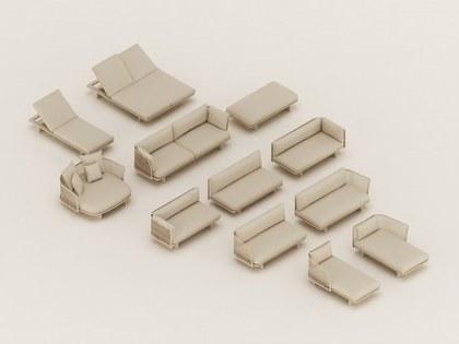 Kettal Садовая скамейка из ткани Mesh #17350 - Вид №2