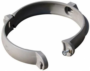 First Corporation Хомут из ПВХ с фиксирующей гайкой First plast Cnm80n