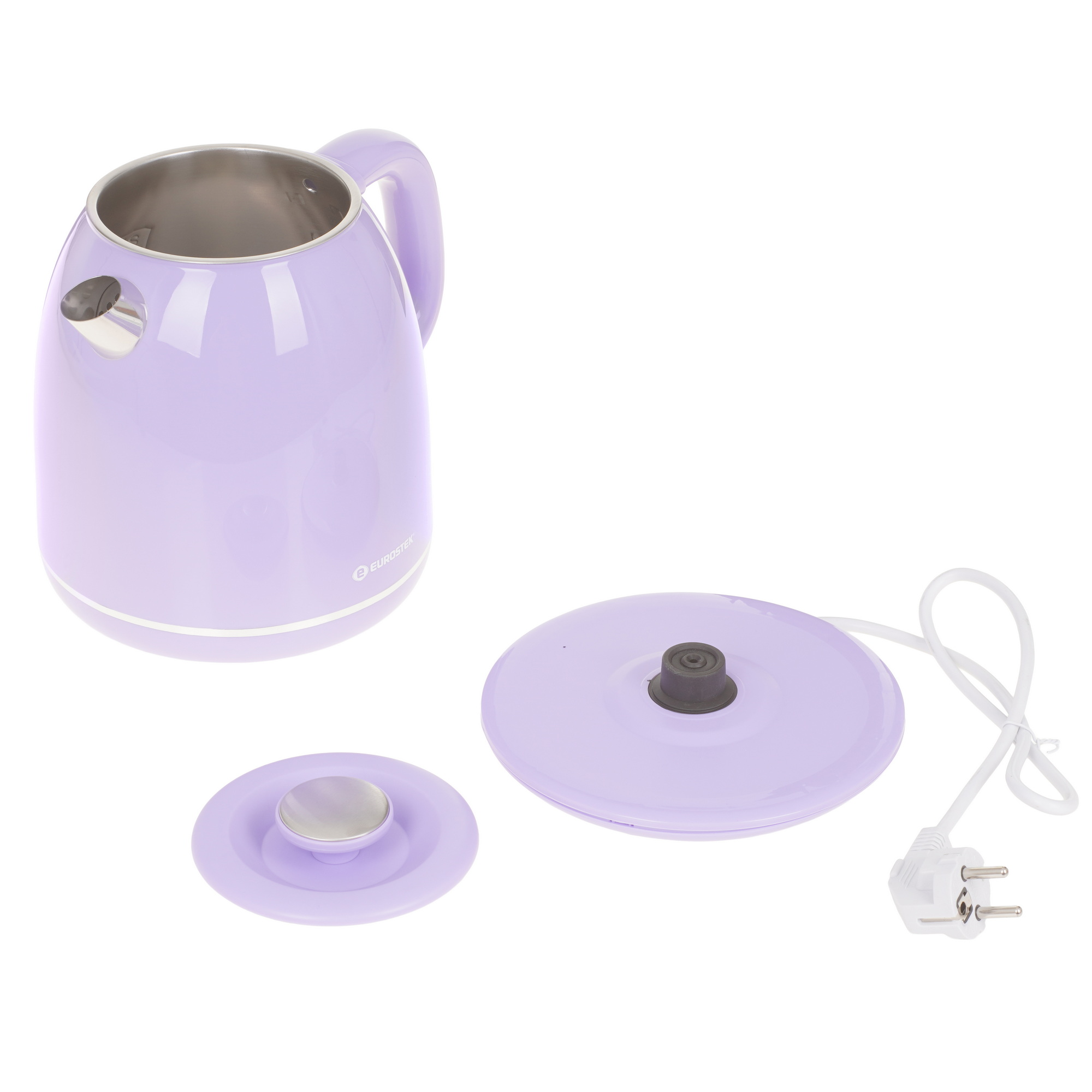 9242814 Электрочайник Eurostek EEK-1834 фиолетовый STDN-0090422 - Вид №4
