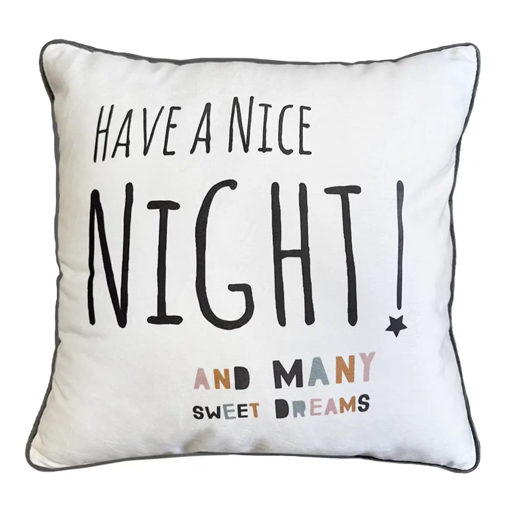 Декоративная подушка SEASONS Ночь 40×40 см с детским рисунком 89434248 STLM-1577816