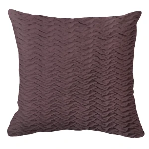 Подушка Неоклассика Венето 45x45 см цвет черничный