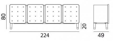 Gervasoni Комод с распашными дверцами Brick sun-id-1360717 - Вид №6