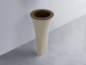 AMLA45-CA+AMPILT-LV+AMCOLT-LN Раковина Amedeo Tondo отдельностоящая cielo Enjoy + Amedeo