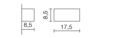 Металлический светодиодный настенный светильник Martinelli Luce Набор ARCH-00025607 - Вид №1