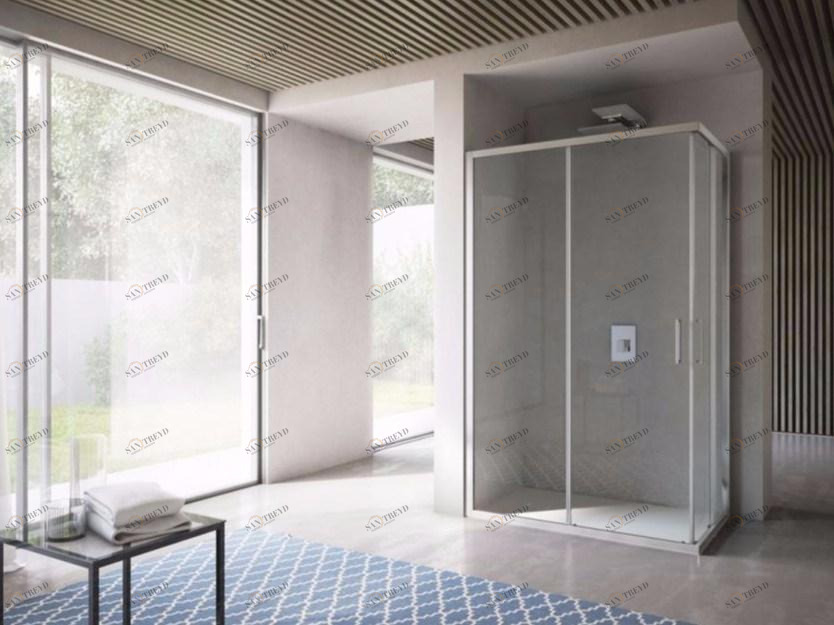 DISENIA Хрустальная душевая кабина с раздвижной дверцей Free sun-id-1463715