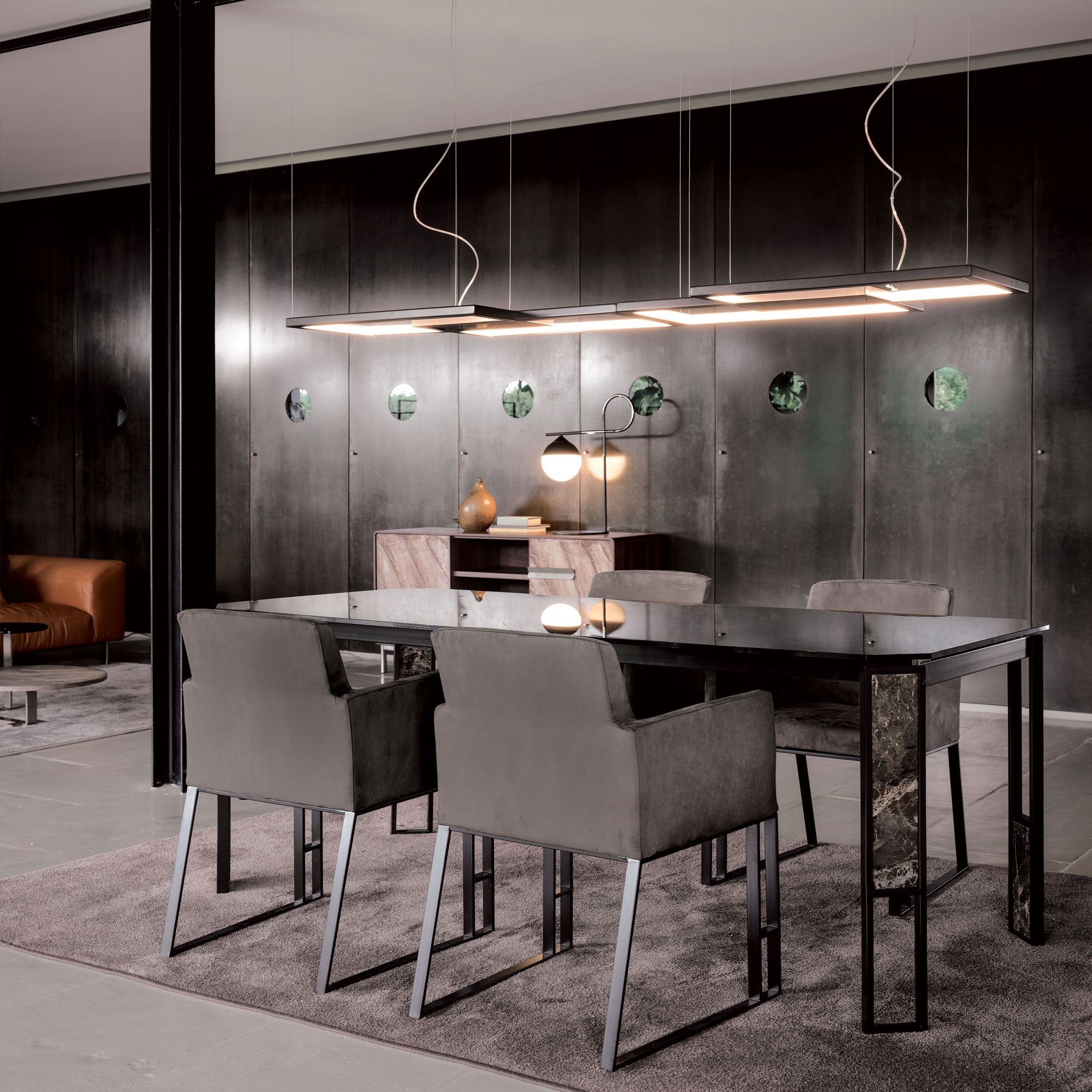 Металлический подвесной светильник CorteZari Arya ARCH-00061881 - Вид №2