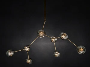 Veronese Светодиодный подвесной светильник с прямым светом из муранского стекла