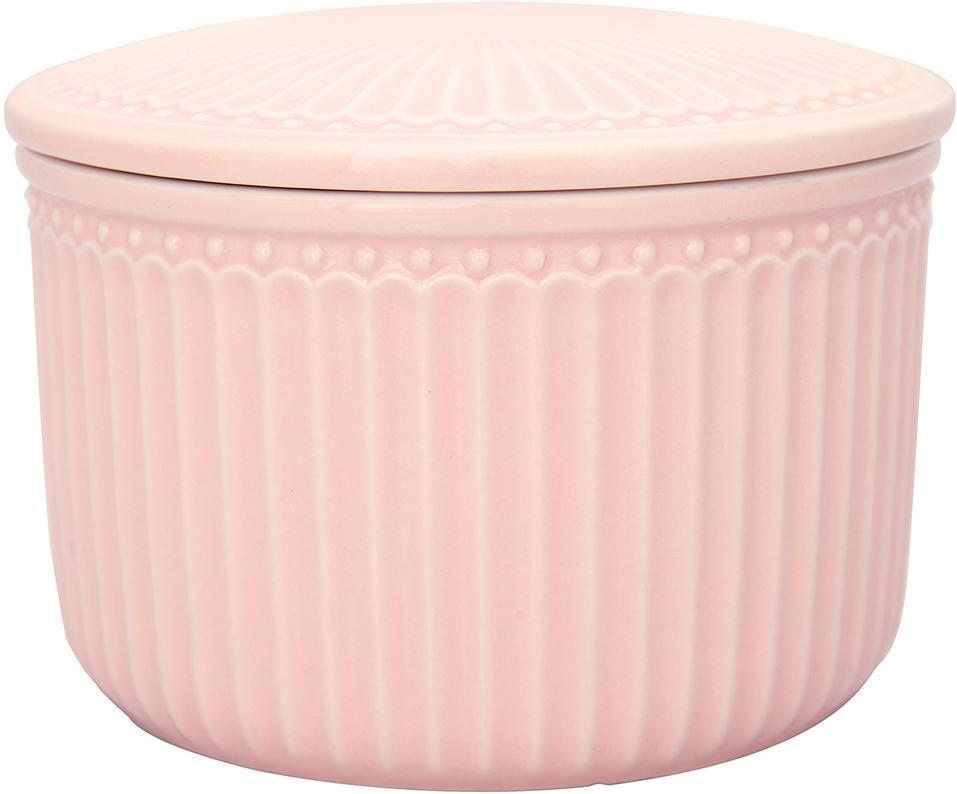 Банка для хранения Alice pale pink 9 см Greengate STWSTJASALI1904