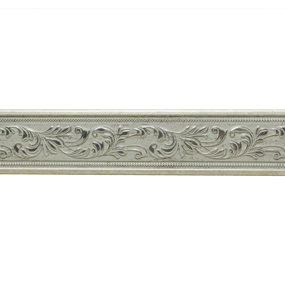 Молдинг настенный полистирол серебристый 156-59 50х11 2мм DECOMASTER STLM-2070029 - Вид №1