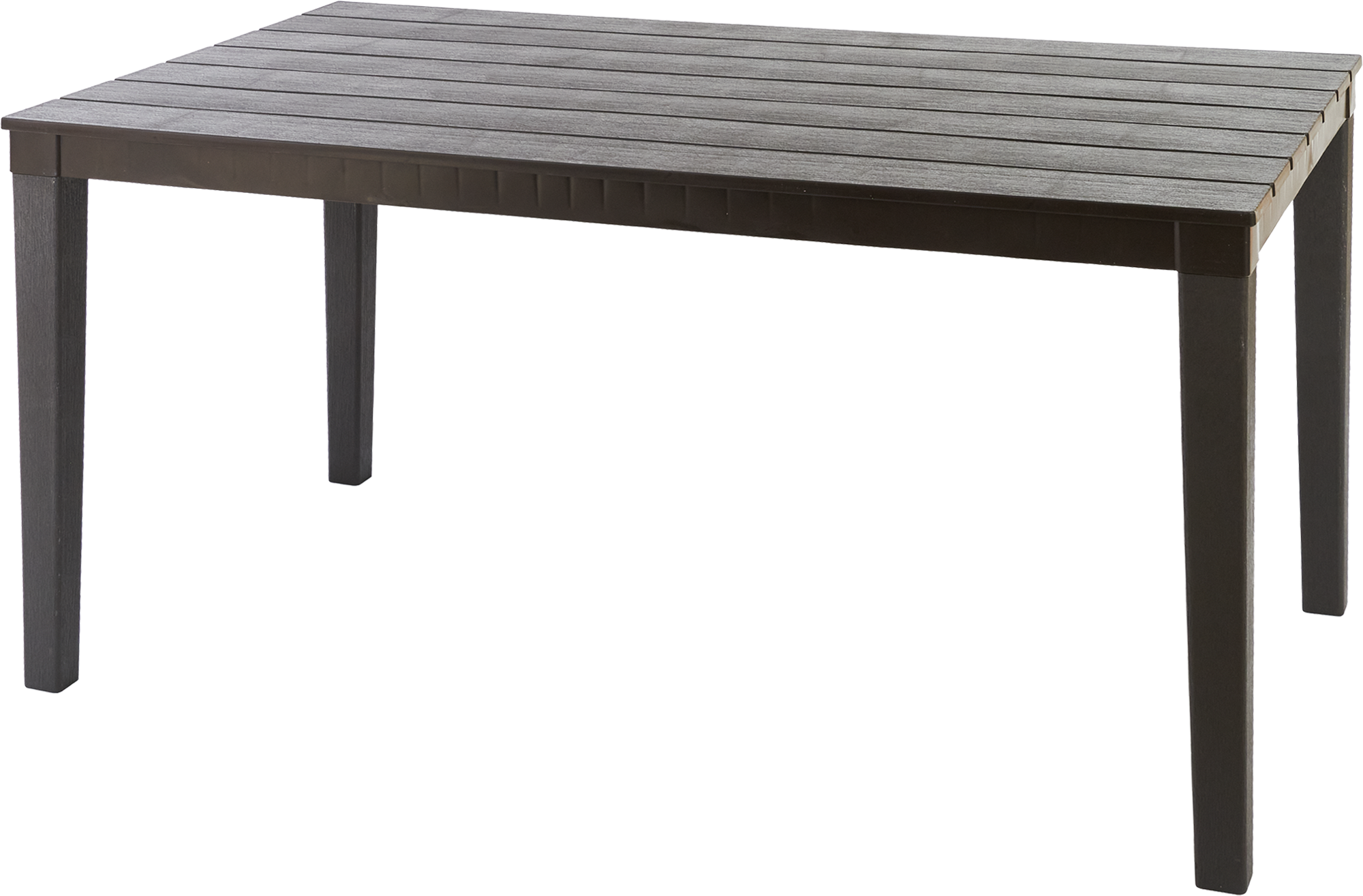 Стол садовый Элластик-Пласт Прованс на 6 персон в стиле шоколад 84759130 STLM-0054706