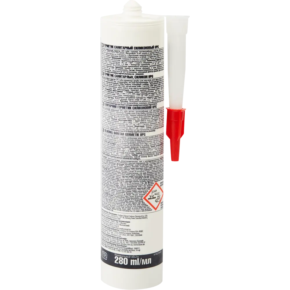 Санитарный силиконовый герметик Tytan UPG Turbo для ванной комнаты 85544116 STLM-0063746 - Вид №2