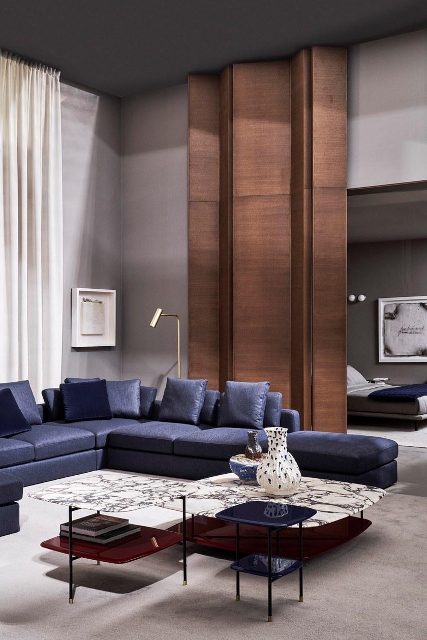 Meridiani Секционный диван со съемным чехлом из ткани Harold sun-id-1399953 - Вид №10