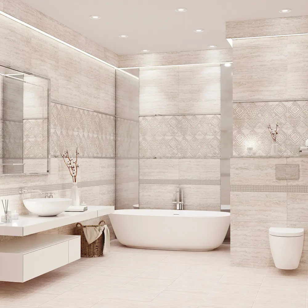 Плитка напольная Azori Ascoli 42x42 см 1.23 м² цвет серый 82604088 STLM-2195507 - Вид №4