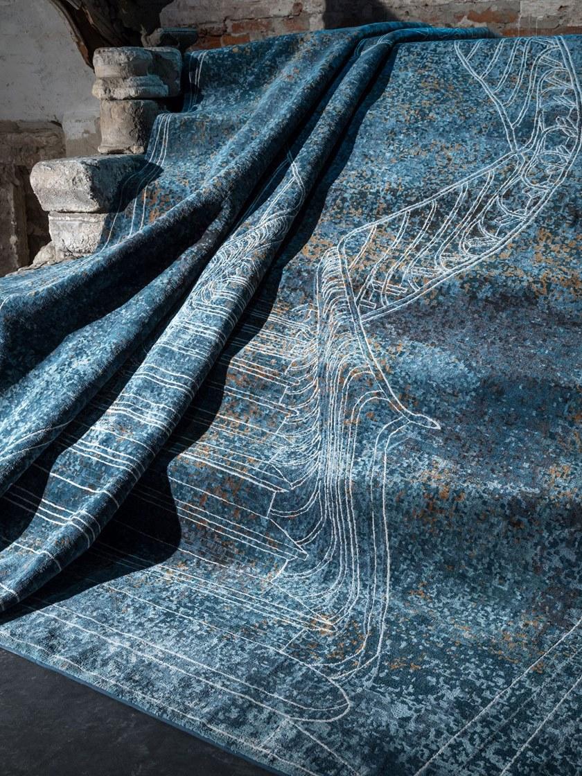 Tapis Rouge Прямоугольный коврик ручной работы La scala Tr1243 - Вид №4