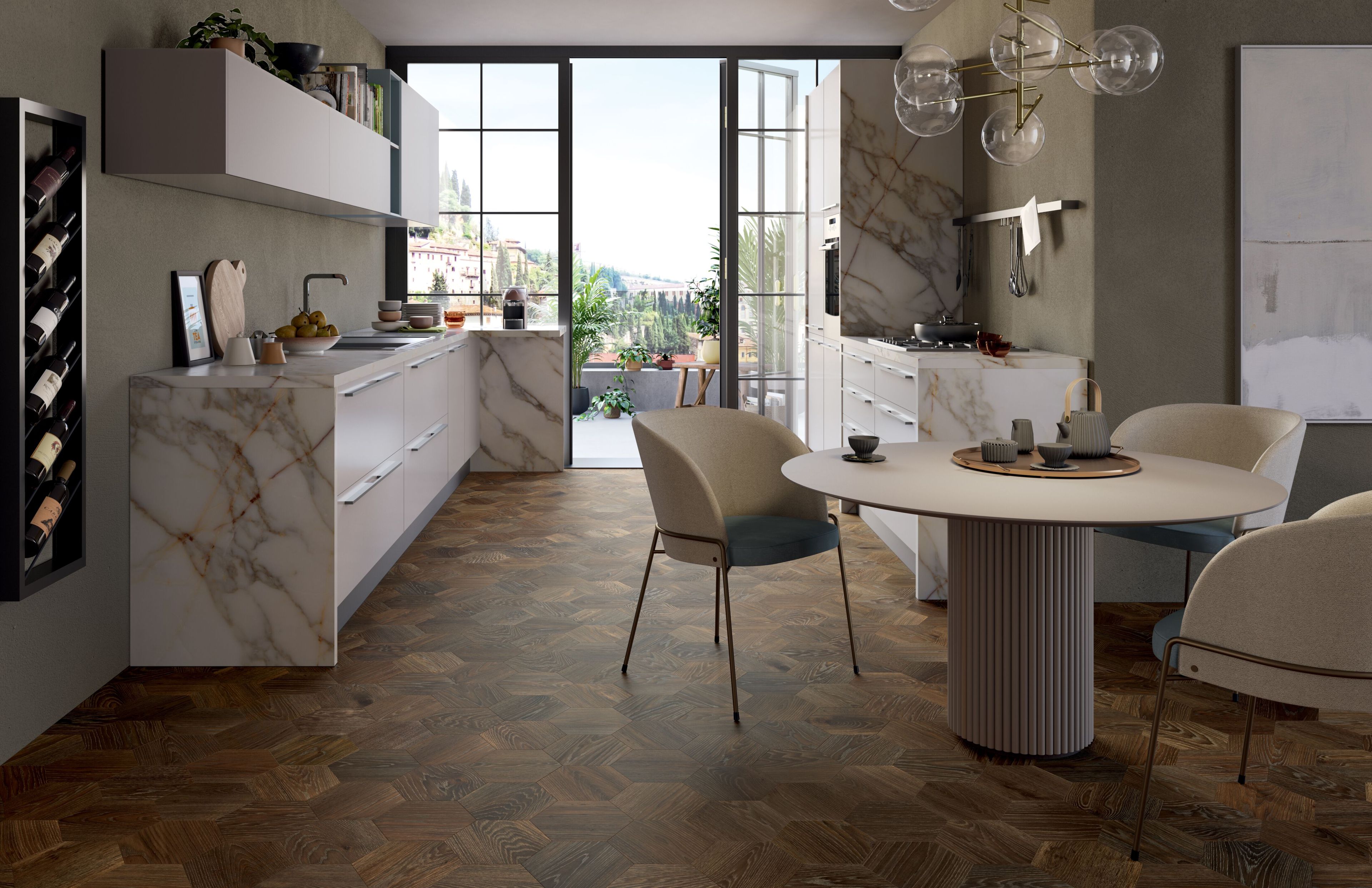 Дубовый паркет Woodco подпись ARCH-00100282 - Вид №10