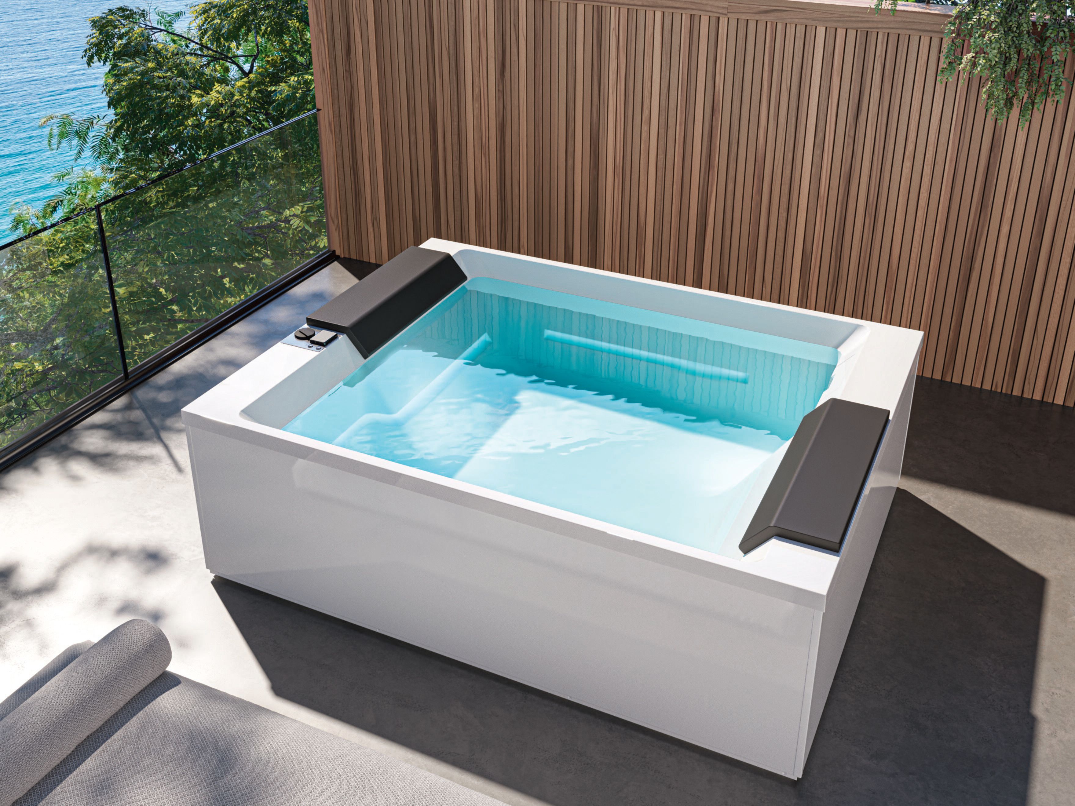 Мини-бассейн с гидромассажем Gruppo Treesse Minipiscine-Ghost ARCH-00069644