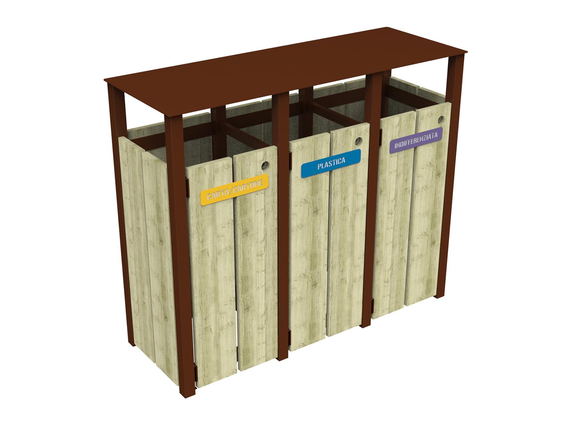 2-слойная корзина для мусора Lazzari MONTANA ARCH-00148501 - Вид №1