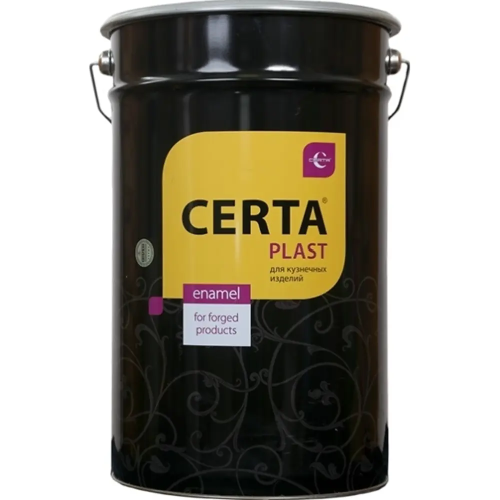 Эмаль Certa Plast полуглянцевая цвет песочно-жёлтый 20 л 82213166 STLM-2070315 