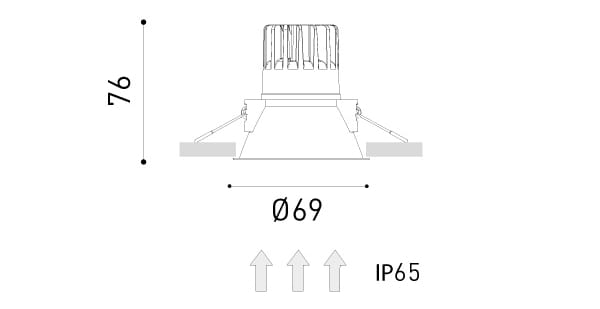 Утопленный светодиодный прожектор Arkoslight своп ARCH-00034192 - Вид №19