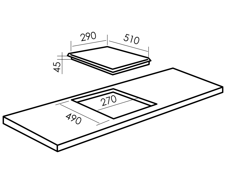 1196964 Электрическая варочная поверхность MBS PE-302 STDN-0034801 - Вид №12