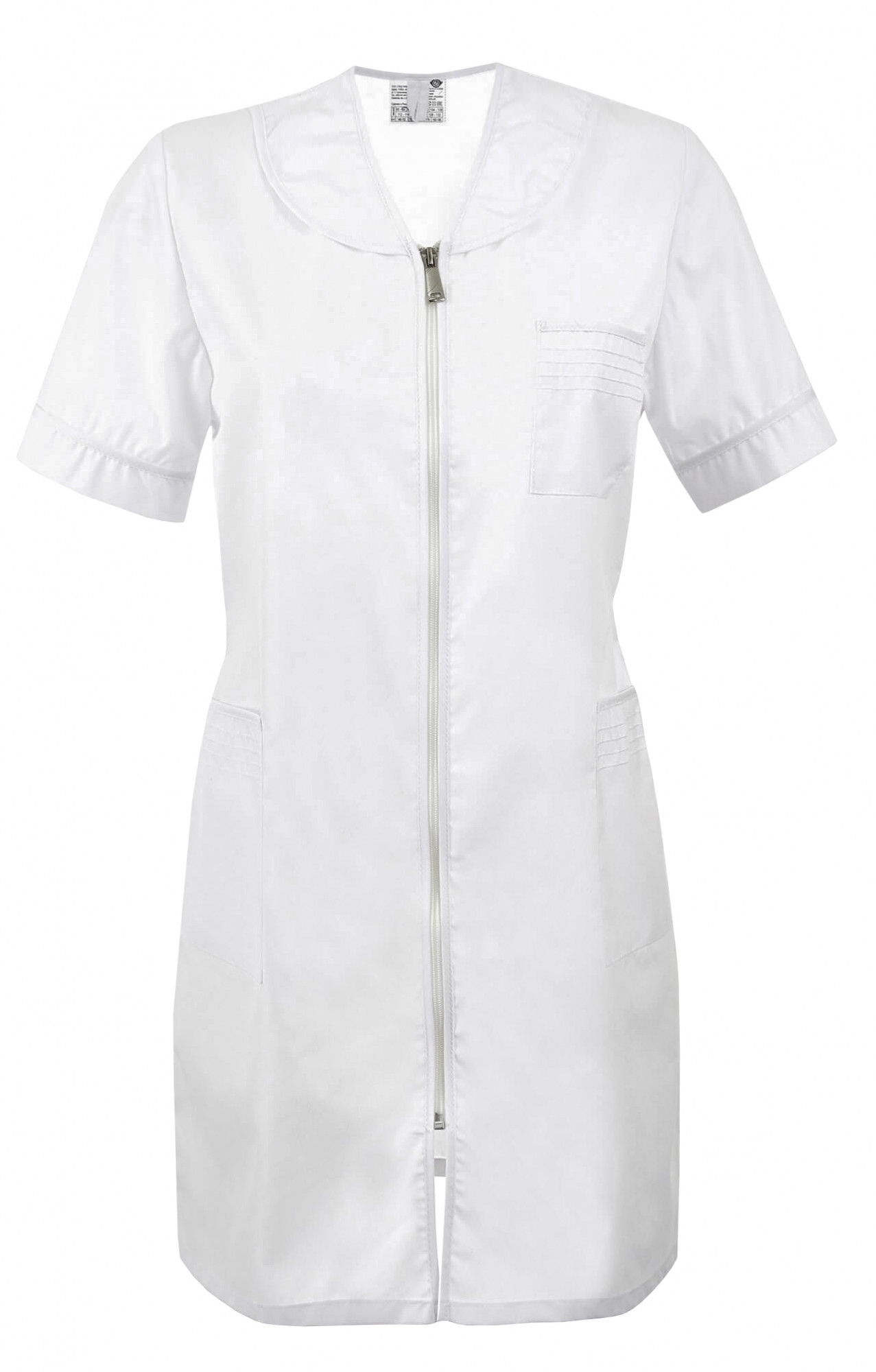 66236 Халат "Сервис" белый  Медицинская одежда  размер 52/158-164 Спецодежда 