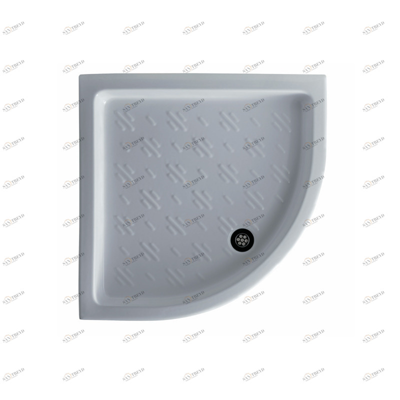 Поддон угловой 80х80 см Белый 1004 GALASSIA Shower Trays