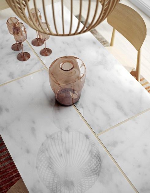 TemaHome Обеденный стол из каррарского мрамора sun-id-1493018 - Вид №3