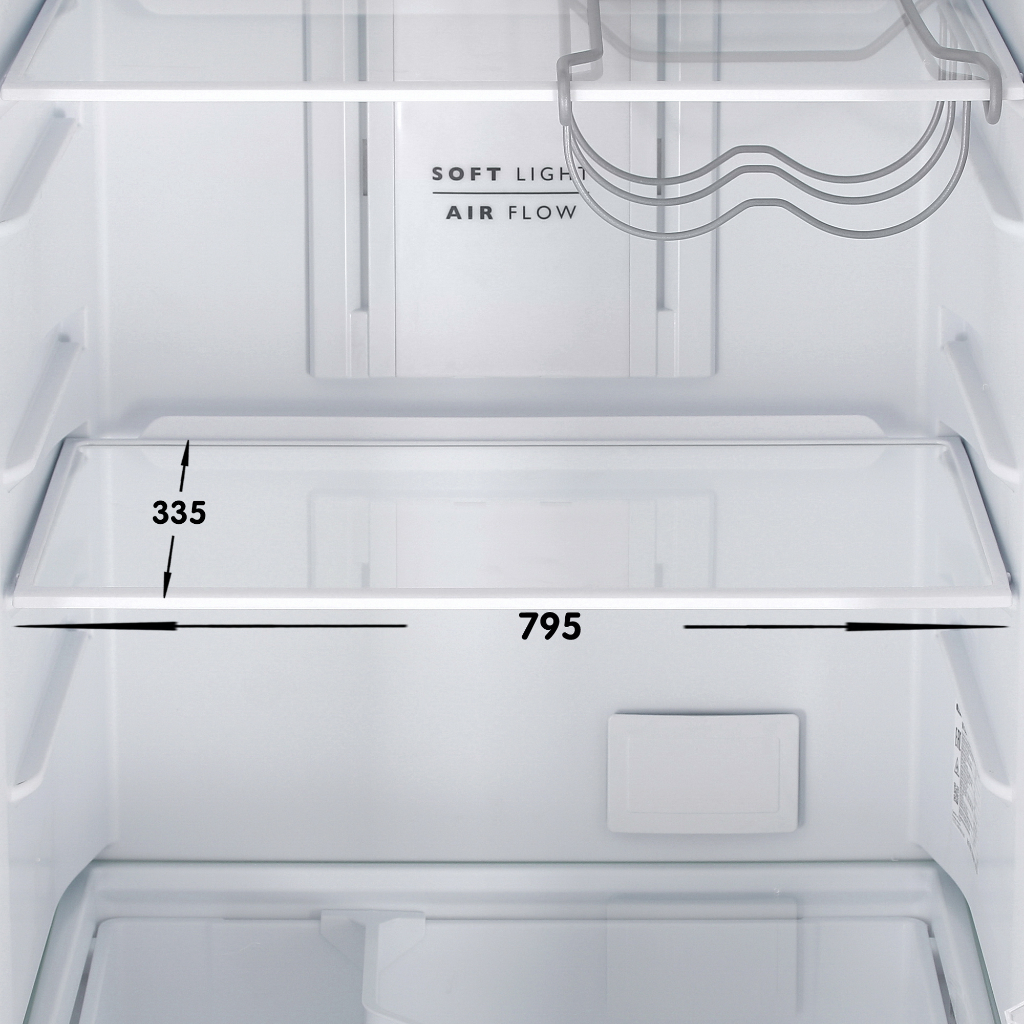 9066255 Холодильник с морозильником   Бирюса C980NF серый STDN-0067083 - Вид №8