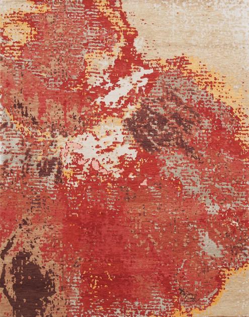 Living Divani Прямоугольный шерстяной коврик ручной работы sun-id-1427709 - Вид №1