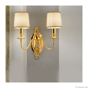 Masiero VE 1074 A2 gold plated бра