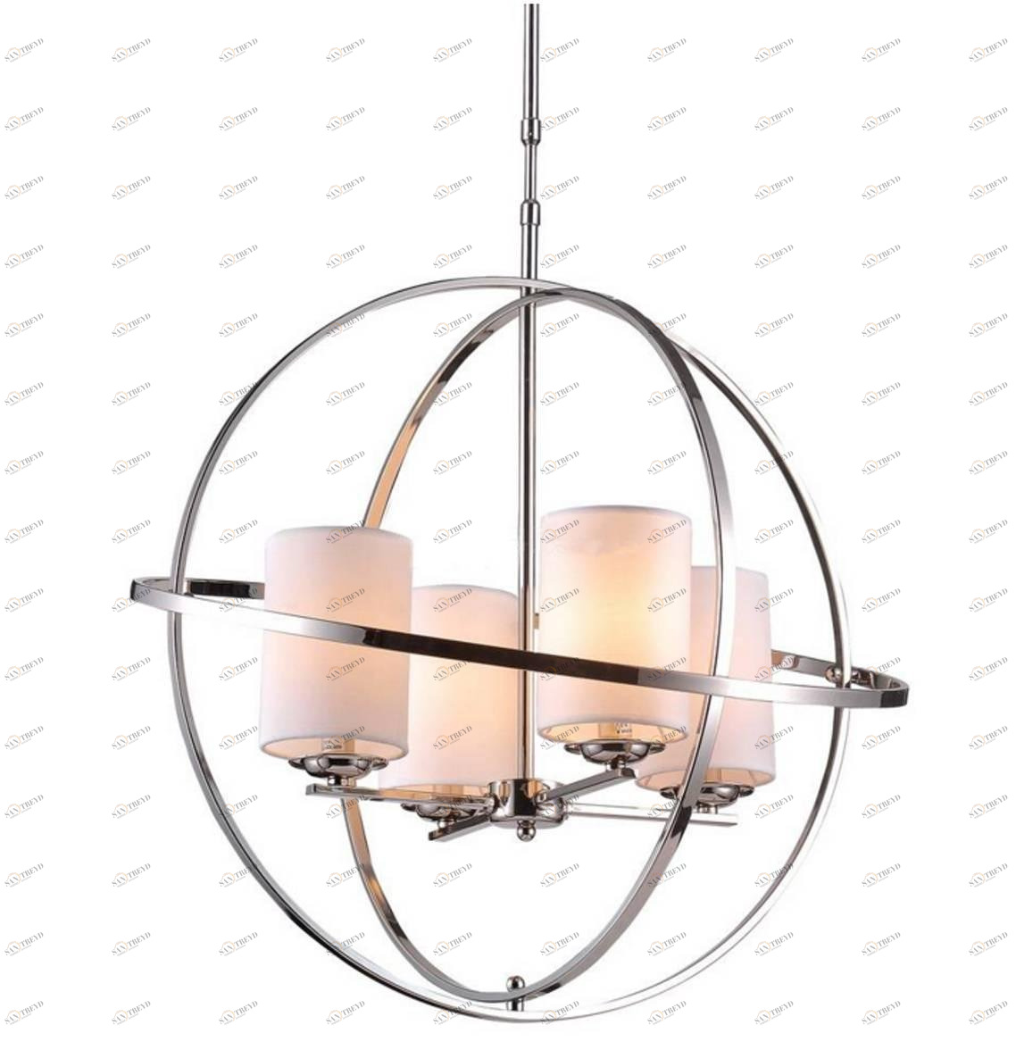 Подвесная люстра Divinare Spazio 1159/01 LM-4 DIVINARE ДИЗАЙНЕРСКИЕ, SPAZIO, ШАР 074576 Белый 