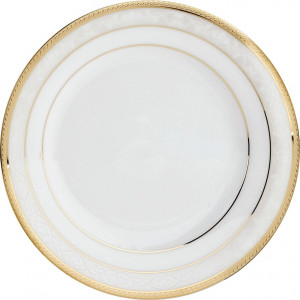 10599205 Noritake Тарелка закусочная Noritake "Хэмпшир, золотой кант" 21см Фарфор