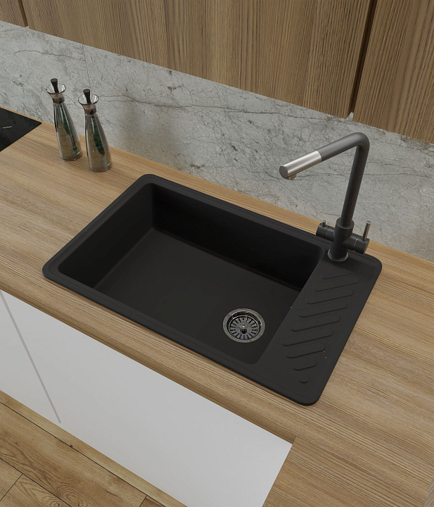 Кухонная мойка Кварц QUARZ S465 GranFest 51-S465 - Вид №1