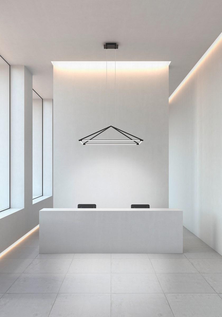 Светодиодный подвесной светильник из алюминия Tubs Santreyd sun-id-1450048 - Вид №2