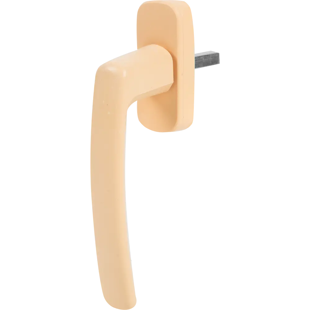 Ручка оконная для ПВХ цвет бежевый ЛЕВША STLM-2057711