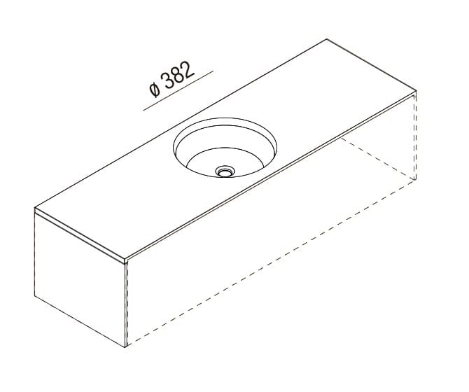 Стальная круглая раковина для раковины Agape одиннадцать ARCH-00069610 - Вид №1