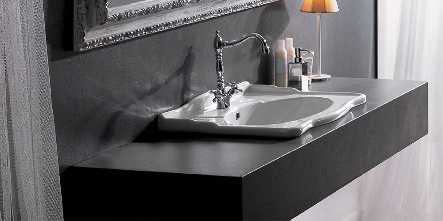 30354 Встроенная раковина под столешницу прямоугольная Althea Ceramica  - Вид №1