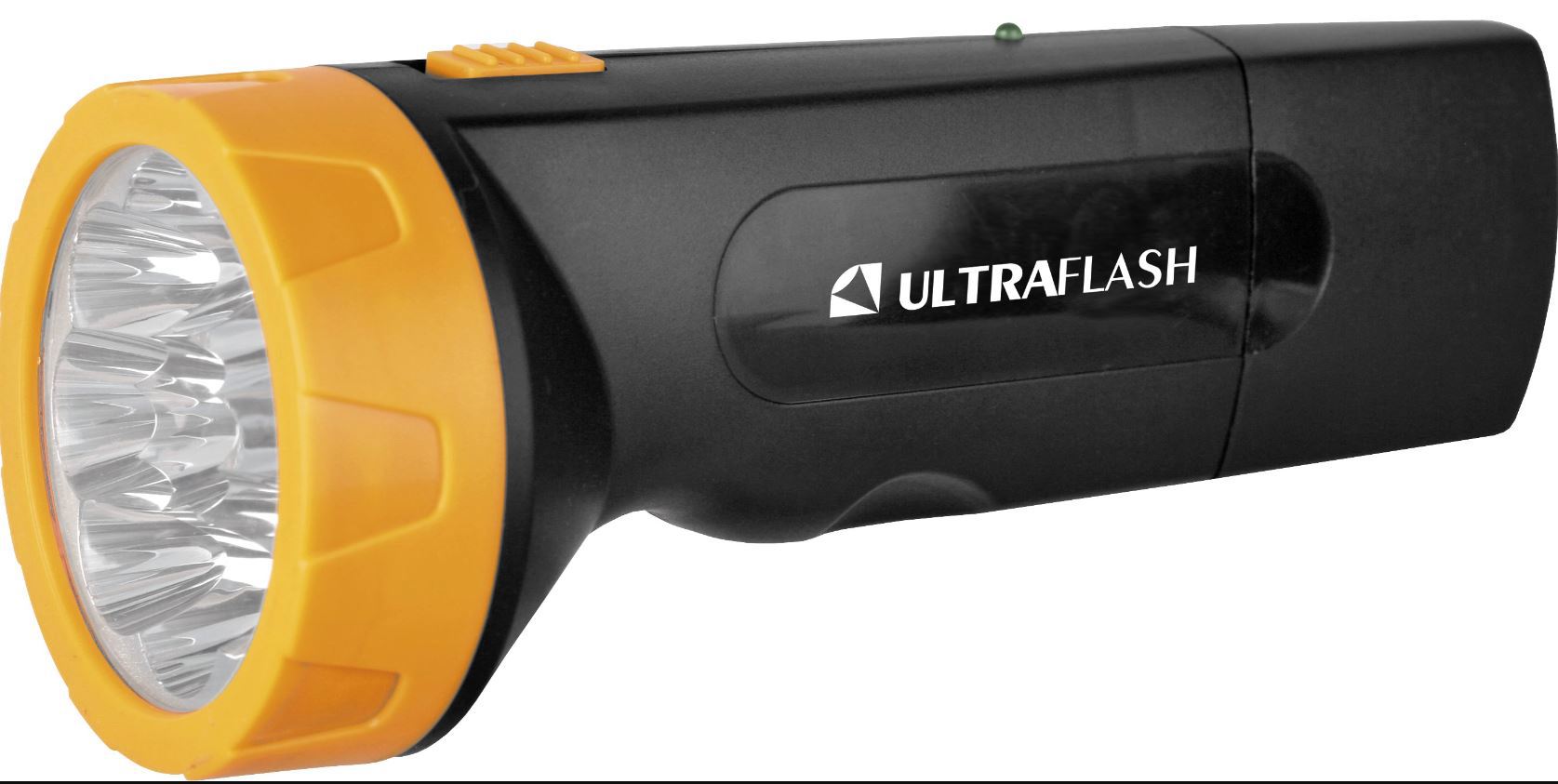 90435219 Фонарь LED3829 аккумуляторный 9 LED цвет черный /желтый STLM-0224885 ULTRAFLASH