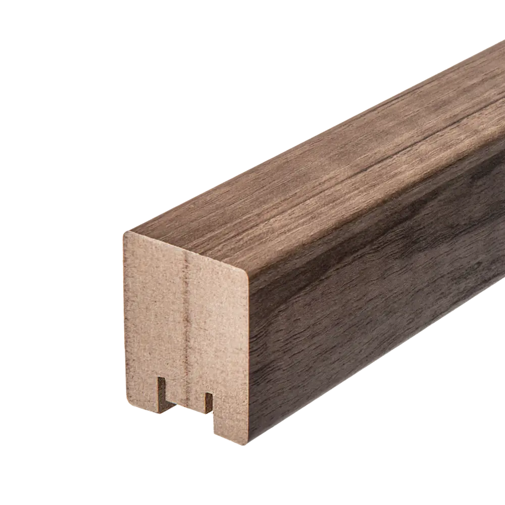 PORTIKA Декоративная рейка МДФ Орех для интерьерного зонирования 89366523 STLM-1495607