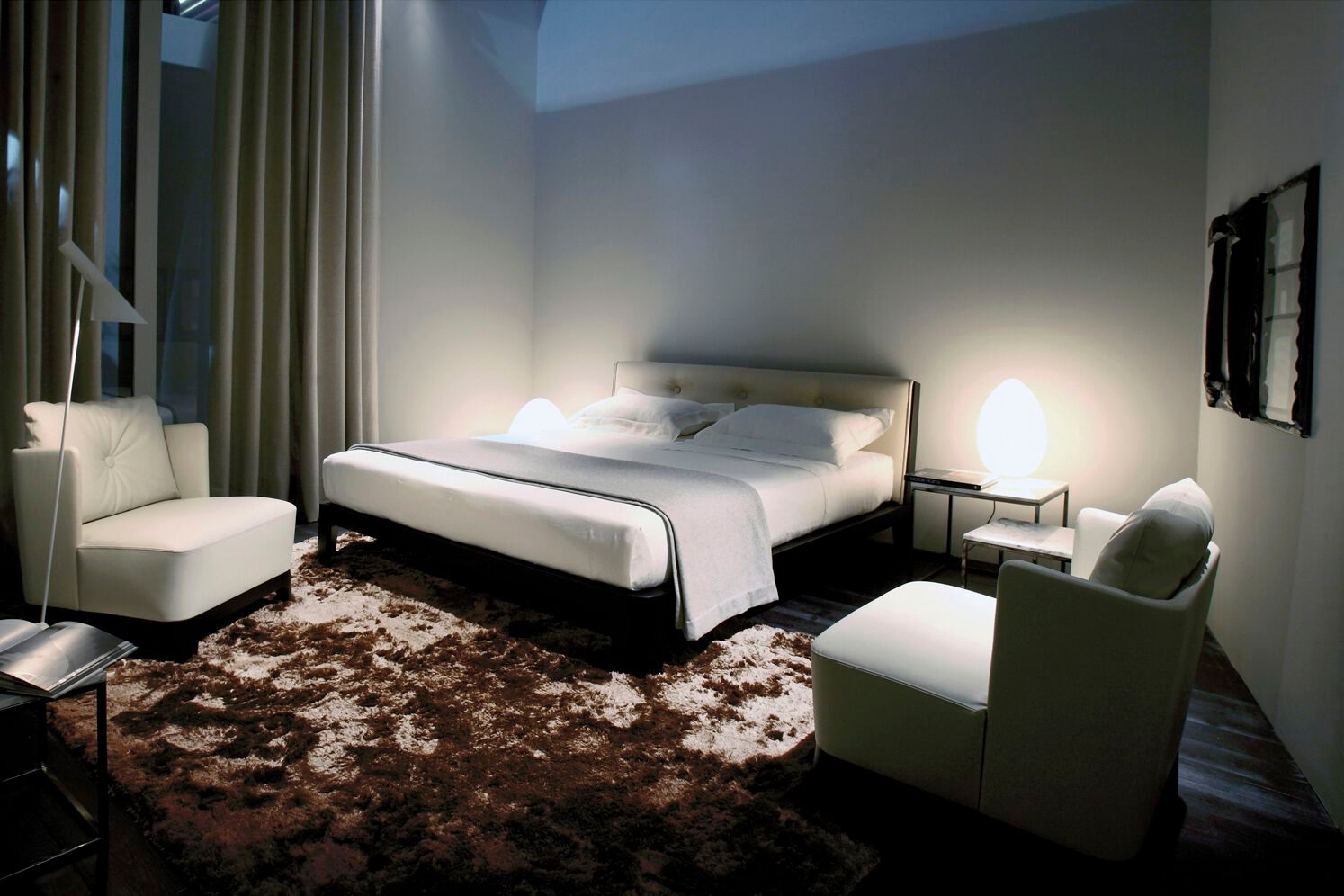 Полиэстер сплошной цвет ковер G.T.DESIGN тонкие материалы ARCH-00100354 - Вид №5